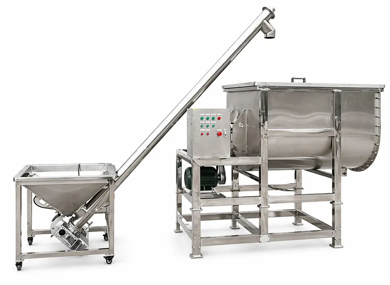 Feed Additive Ribbon Mixer: Precisely Mix Micro-Ingredients（images 1）